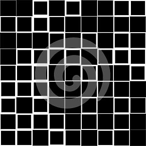 Random squares, tiles abstract mosaic pattern, texture, background
