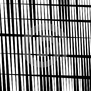 Random tilt, oblique grid, mesh pattern. dynamic slanting intersect lines. abstract grate design. trellis, lattice geometric