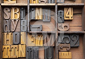 Random Typeset Letters