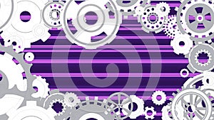 Randon engineering over violet light lines