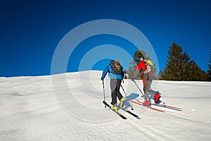 Randonnee ski trails