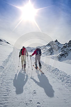 Randonnee ski trails