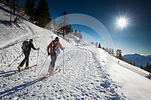 Randonnee ski trails