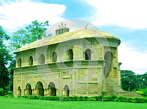 The Rang Ghar Ahom dynasty sports pavilion