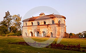 The Rang Ghar Ahom dynasty sports pavilion