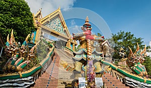 Rang Hill Temple Wat Khao Rang in phuket, Thailand