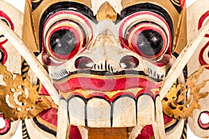 Rangda mask detail