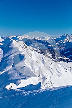 Range on the border of France and Switzerland