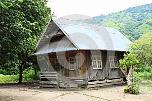 Rangers house on Komodo island