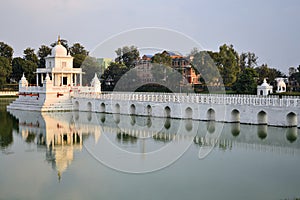 Rani Pokhari Pond landmark in Kathmandu, Nepal