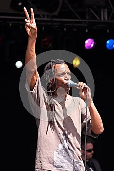 Ranking Roger of ska band The Beat