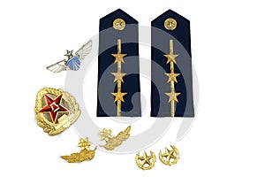 Ranks and symbols of Chinese Air Force