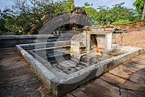 Ranmasu Uyana is a park in Anuradhapura, Sri Lanka. photo