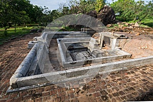 Ranmasu Uyana is a park in Anuradhapura, Sri Lanka. photo