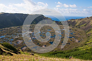 Rano Kau volcano