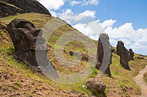 Rano Raraku, Easter island