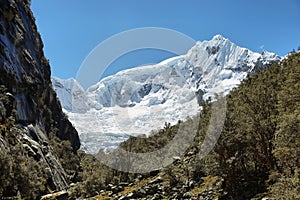 Ranrapalca peak, Peru