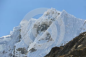 Ranrapalca peak, Peru