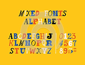 ransom note alphabet cartel