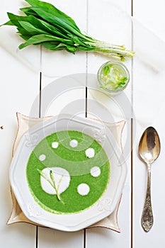 Ramsons soup
