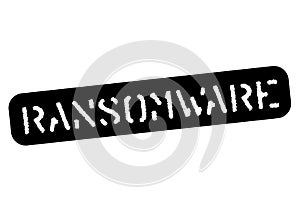 Ransomware black stamp