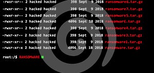 Ransomware computer infection