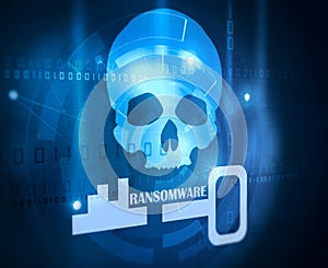 Ransomware concept