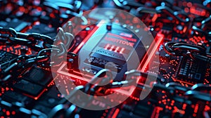 Ransomware Lockdown on Computer Hardware