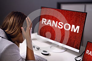 Ransomware Malware Attack And Breach