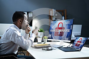 Ransomware Malware Cyber Attack