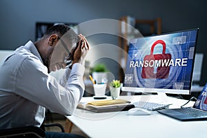 Ransomware Malware Cyber Attack