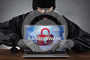 Ransomware Virus. Ransom Extortion Attack