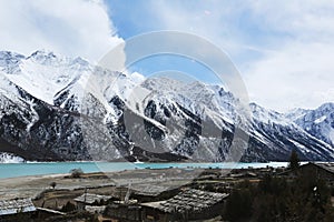 Ranwuhu banks of the Tibetan people