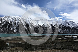 Ranwuhu banks of the Tibetan people