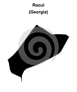 Raoul outline map
