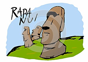 Rapa Nui illustration image