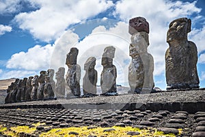 Rapa Nui Moai Statues Easter Island