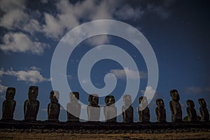 Rapa Nui Moai Statues Easter Island