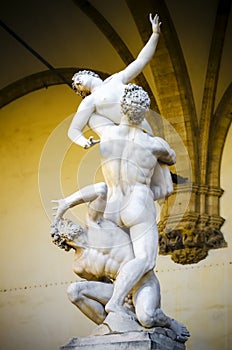 The of the Sabine Women 1574-82 by Giambologna photo