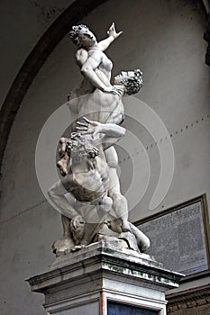 The of the Sabine women sculpture