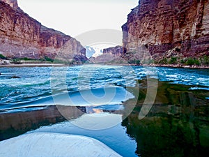 Rapid Reflections Grand Canyon