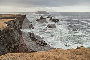 Rapids and Cliffside Newfoundland