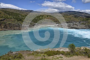 Baker river, Patagonia, Chile