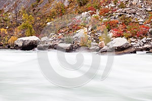 Rapids Flowing through Niagara Gorge, Canada