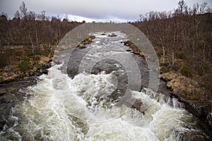 Rapids in Harjedalen Sweden