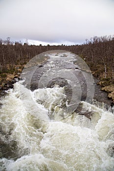 Rapids in Harjedalen Sweden