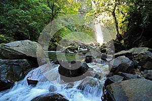 Rapids at La Fortuna Waterfall