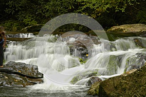 Rapids on Laurel creek, GSMNP