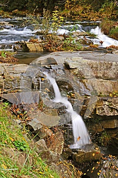 Rapids and Waterfall