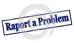 Raport a problem